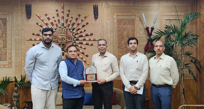 DG LINAC meets Managing Director, TRIFED  